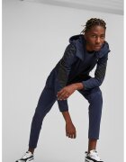 Puma Худи Evostripe с цип и лого - Черен/Тъмносин