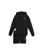 Puma Худи и къс панталон - 2 части Черен