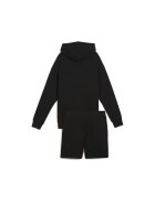 Puma Худи и къс панталон - 2 части Черен