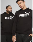 Puma Худи с лого - Бял/Черен