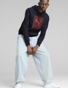 Puma Худи с лого Ултрамарин синьо