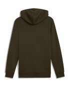 Puma Худи с памук Essentials Бледозелен/Маслинено зелено