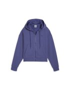 Puma Худи с памук с еластични маншети Лавандула