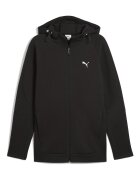Puma Худи с цип и ръкави реглан Черен