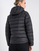 Puma Капитонирано яке с качулка и лого Черен