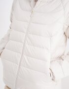 Puma Капитонирано яке с качулка и лого Мръснобял