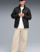 Puma Капитонирано зимно яке с лого Черен