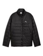 Puma Капитонирано зимно яке с лого Черен
