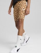 Puma Къс клин Essentials с принт Черен/Карамел/Крем