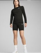Puma Къс клин с лого Черен