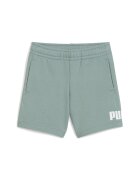 Puma Къс панталон с джобове встрани Бял/Персийско зелено