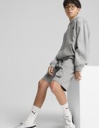 Puma Къс панталон с еластична талия Сив меланж