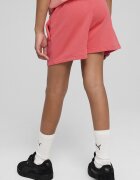 Puma Къс панталон с памук и джобове встрани Розово