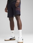 Puma Къс панталон с памук с лого Ултрамарин синьо
