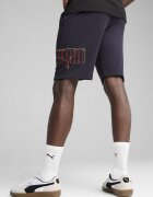 Puma Къс панталон с памук с лого Ултрамарин синьо