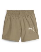Puma Къс панталон със средна талия и лого Светлокафяв