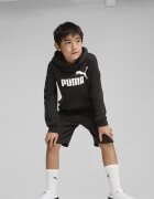 Puma Къс спортен панталон Essentials с еластична талия Бял/Черен