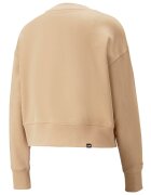 Puma Къс суитшърт HER със свободна кройка Праскова