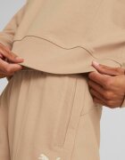 Puma Къс суитшърт HER със свободна кройка Праскова