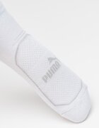 Puma Къси чорапи с лого Мръснобял