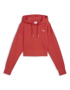 Puma Късо худи с паднали ръкави Аленочервен
