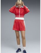 Puma Късо свободно спортно яке - Бял/Корал