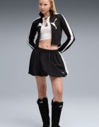 Puma Късо яке Archive T7 с лого Черен/Бял