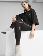 Puma Клин с памук и детайл с принт Черен/Кафяв