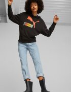 Puma Кожени ботуши Mayze Stack Chelsea с текстил Черен