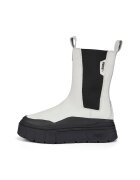 Puma Кожени ботуши Mayze Stack Chelsea с текстил - Черен/Сив меланж