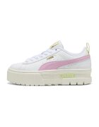 Puma Кожени спортни обувки Mayze със синтетика - Бял/Розово