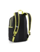 Puma Малка текстилна раница Buzz с релефно лого Черен/Лайм зелено