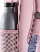 Puma Малка текстилна раница Buzz с релефно лого Черен/Пастелнорозов