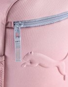 Puma Малка текстилна раница Buzz с релефно лого Черен/Пастелнорозов