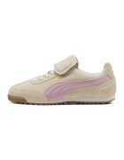 Puma Маратонки Arizona от премиум велур - Лилав/Крем