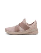 Puma Маратонки с мрежеста облицовка и лого - цвят Dusty pink - Ледено синьо/Мръснобял