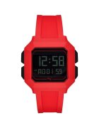 Puma Мъжки часовник Remix P5019 дигитален - кварцов механизъм - червен - 43x11мм - силиконова каишка 22мм