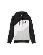 Puma Мъжки суичър - Памук - Бял/Черен - Бял/Черен
