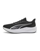 Puma Мрежести обувки Dasher Lite за бягане с лого - Бял/Черен