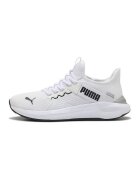 Puma Мрежести обувки за бягане Softride Enzo 5 с лого - Черен/Мръснобял
