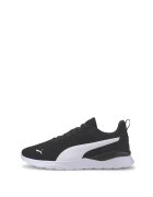 Puma Мрежести спортни обувки Anzarun Line с еко кожа - Бял/Черен