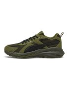 Puma Мрежести спортни обувки Hypnotic с велур - Черен/Маслинено зелено