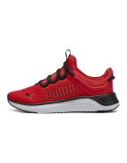 Puma Мрежести спортни обувки Softride Astro за бягане - Черен/Аленочервен