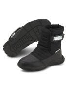 Puma Непромокаеми боти Nieve с велкро Бял/Черен