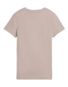 Puma Памучна тениска Essentials с лого Прашно розово