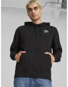 Puma Памучно худи Downtown - Черен/Многоцветен