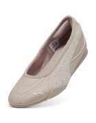 Puma Пантофки Catch Soleil от еко кожа Мръснобял/Прашно розово