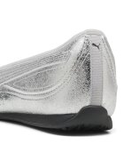 Puma Пантофки Catch Soleil от еко кожа с метализиран ефект Черен/Сребрист