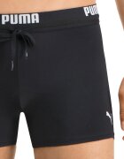 Puma Плувни боксерки с връзки Бял/Черен