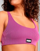 Puma Раирано горнище на бански Фанданго розово